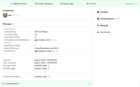 Ethereum: EIP-1271 signatures with Gnosis Safe off-chain
