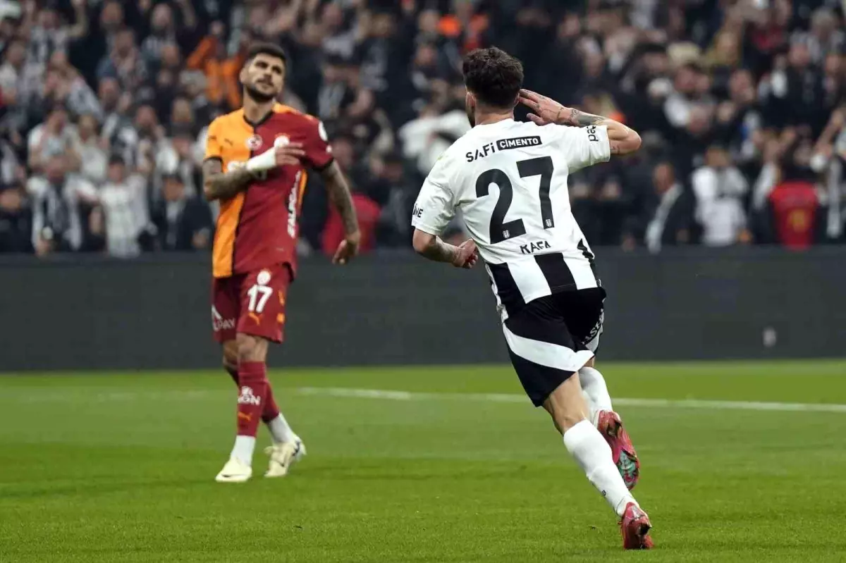 Beşiktaş, Galatasaray’ı 2-1 Yendi