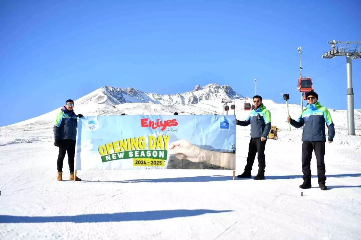 Erciyes’te Kayak Sezonu Kapandı