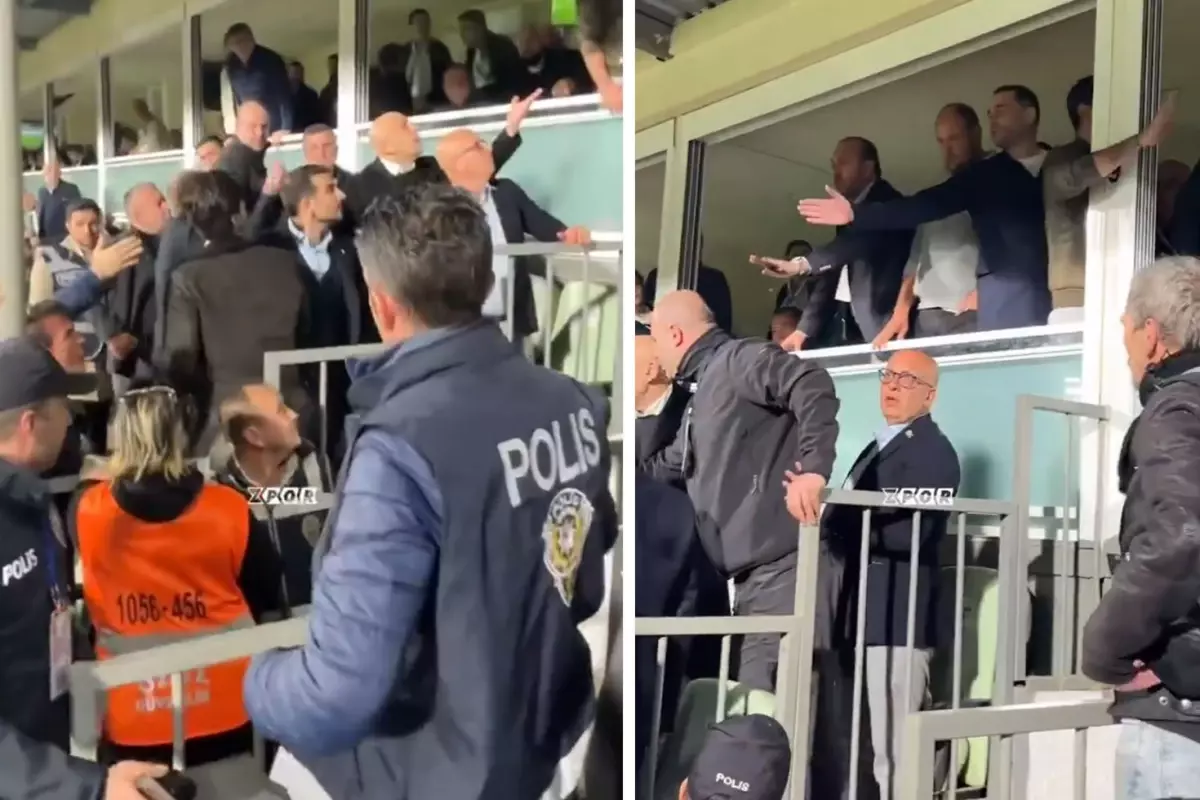 Fenerbahçe-Bodrum FK maçında olay: Ali Koç’a edilen küfürler ortalığı ayağa kaldırdı