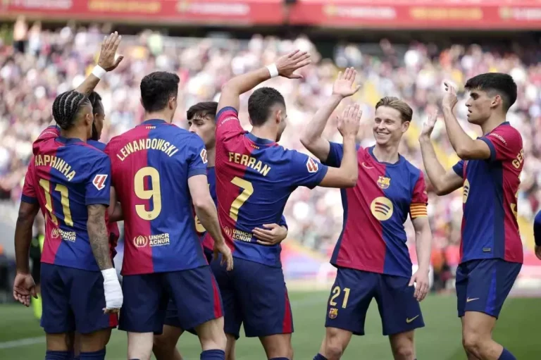 Barcelona Celta Vigo’yu 4-3 Yenerek Liderliğini Sürdürdü