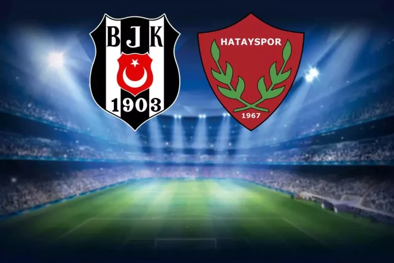 Beşiktaş-Hatayaspor maçının ilk 11’leri belli oldu
