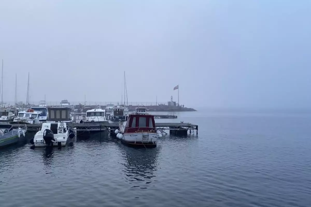 Çanakkale Boğazı Sis Nedeniyle Kapatıldı