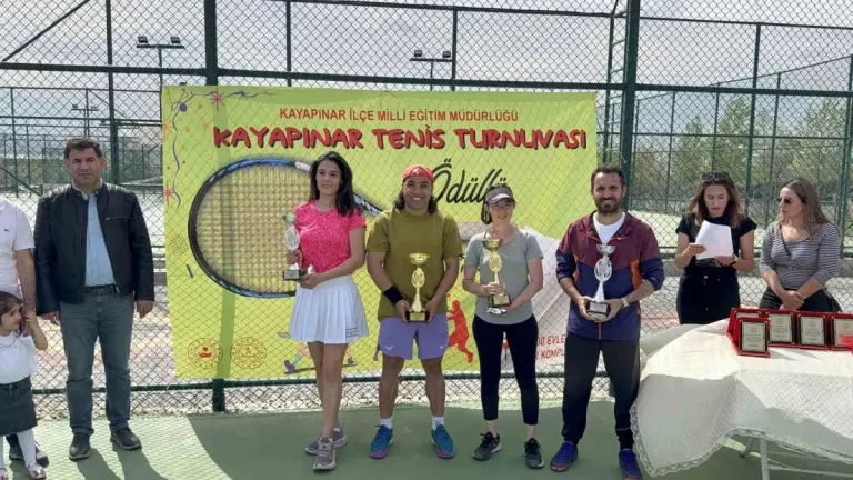 Diyarbakır’da Tenis Turnuvası Tamamlandı