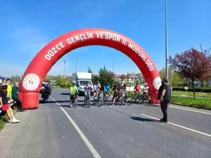 Düzce’de Bisiklet Yarışları Heyecanı