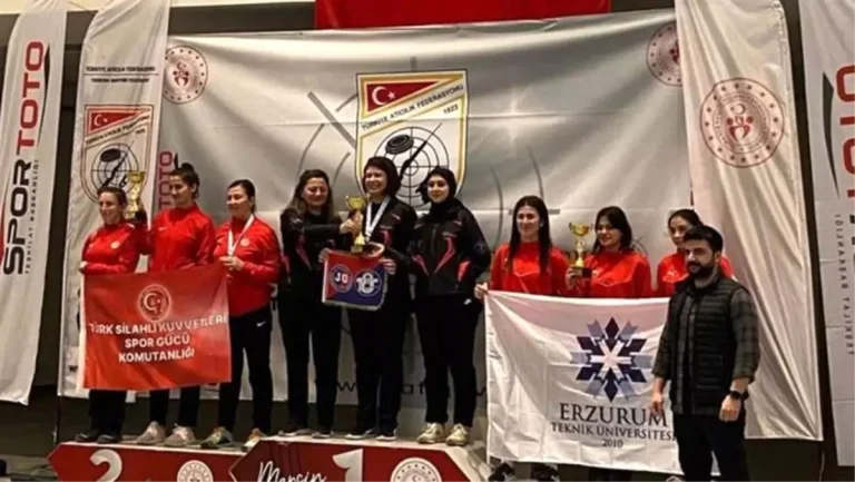 ETÜ Spor Kulübü, Havalı Silahlar Şampiyonası’nda Türkiye 3.sü