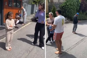 Fenerbahçeli yıldızın eşi ve çocukları yalın ayak sokağa fırladı