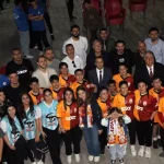 Galatasaray Efsaneleri Cizre’de Gençlerle Buluştu