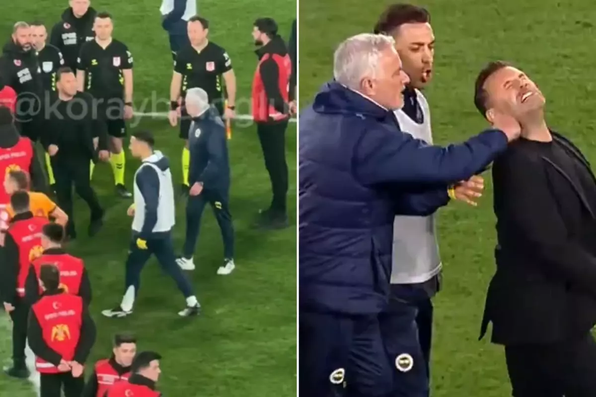 Jose Mourinho ile Okan Buruk’un derbiye damga vuran olay öncesinde ne konuştukları ortaya çıktı
