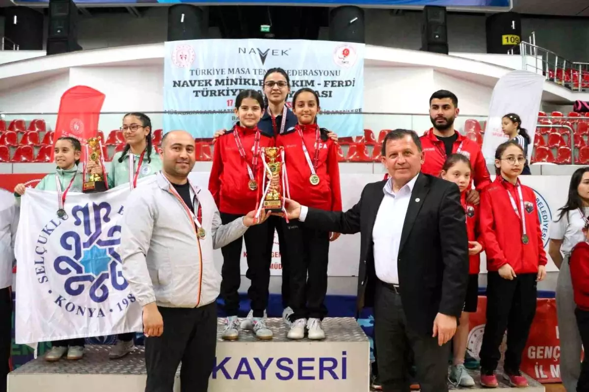 Kayseri’de NAVEK Minikler Türkiye Şampiyonası Sona Erdi