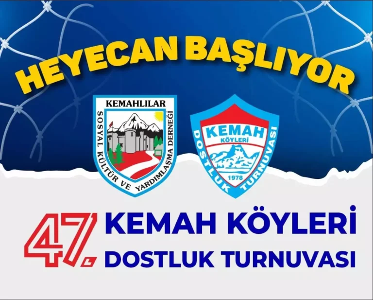 Kemah Köyleri Dostluk Turnuvası Başlıyor