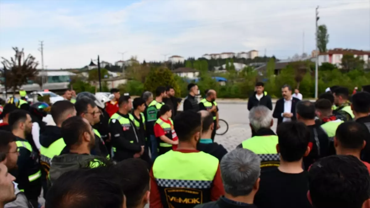 Vezirköprü’de Motosiklet Korteji