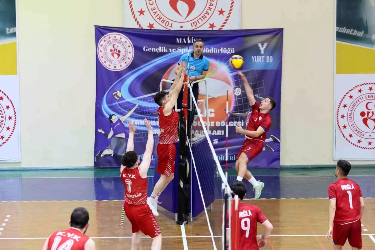 YURTLİG Voleybol Müsabakaları Manisa’da Başladı