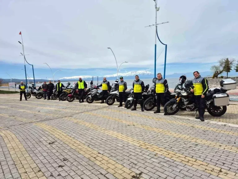 Zorlu Yolculuk: Motosiklet Grubu Manavgat’a Ulaştı